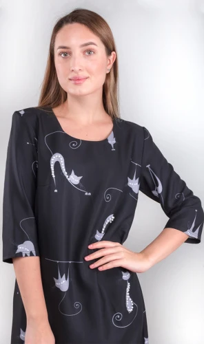 Платье женское с бусинами 252796