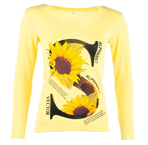 Футболка женская с длинным рукавом 249588