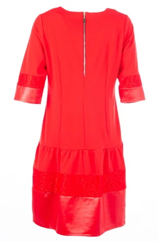 Платье женское комбинированное 249342 фото 2