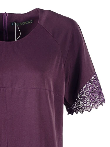 Платье женское прямое с кружевом 250972 фото 3