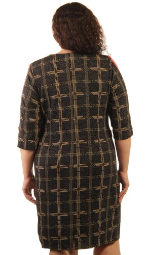Платье женское в клетку 253498 фото 3