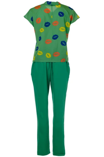 Костюм летний с брюками 248014 фото 2