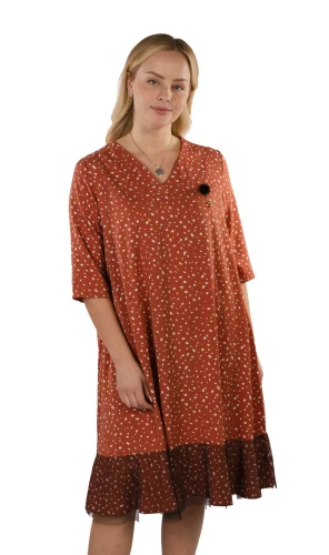 Платье женское с оборкой 253390 фото 4