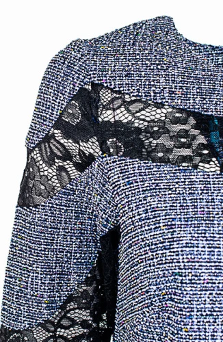 Платье женское букле с гипюром 250011 фото 2