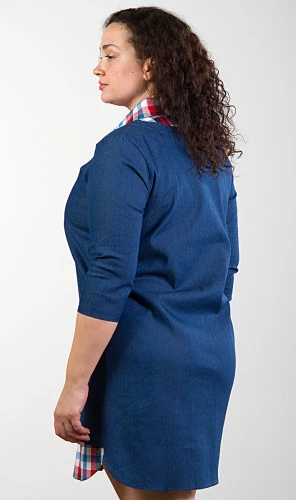 Платье женское с воротником 253079 фото 3