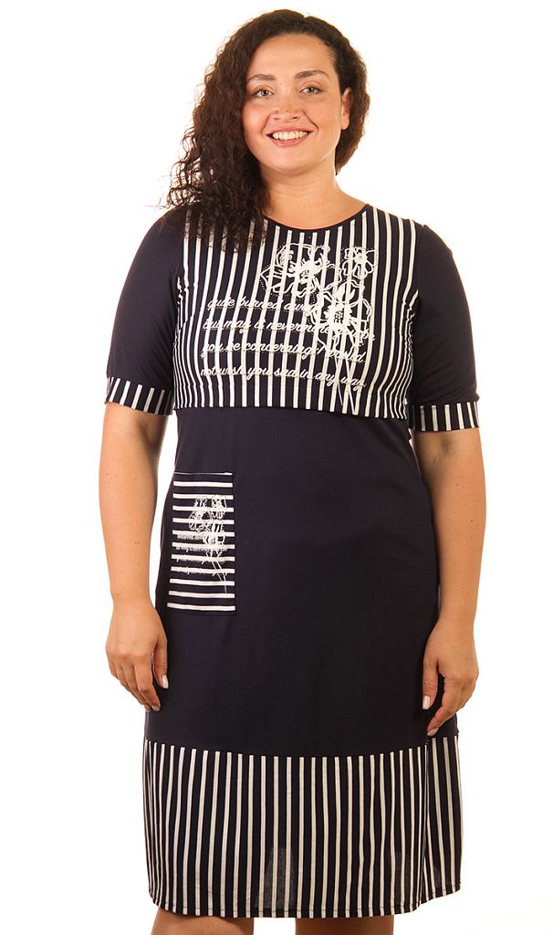 Платье женское с принтом 253239