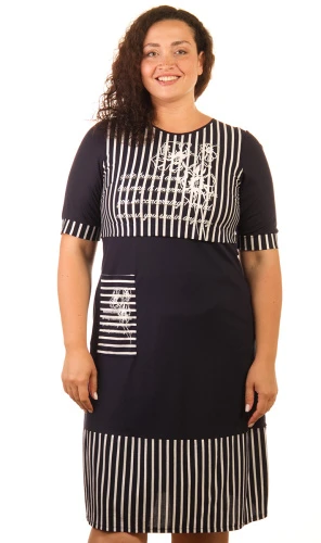 Платье женское с принтом 253239