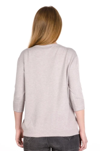 Джемпер женский с принтом 4886 фото 2