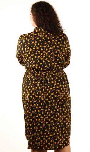 Платье-рубашка со стразами 253234 фото 2