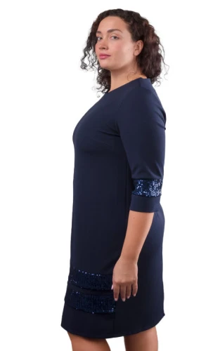 Платье женское с пайетками 252501 фото 2