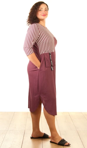 Платье женское в полоску 253238 фото 2