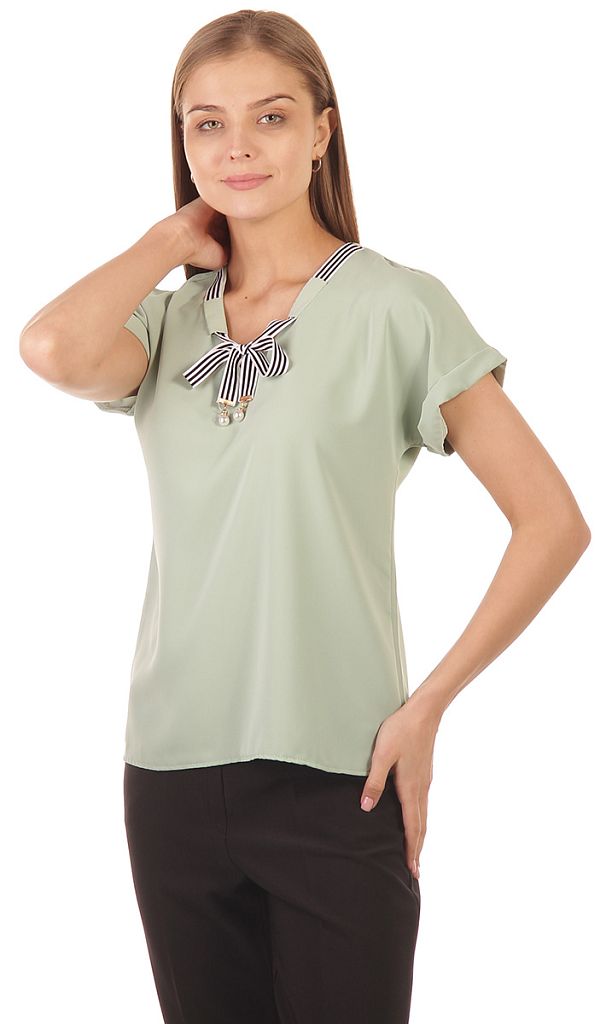 Блузка женская с лентой 253794