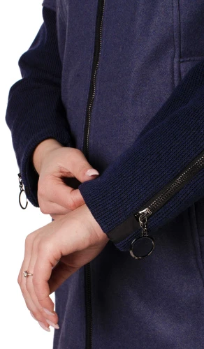 Пальто женское на молнии 251838 фото 3