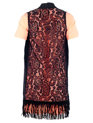 Жилет женский с гипюром 2297658 фото 2