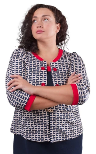 Платье женское с баской 252549 фото 4