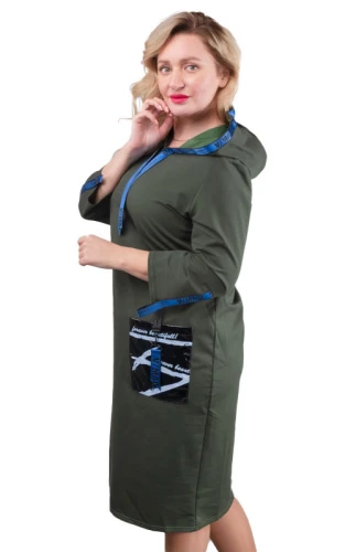 Платье женское с капюшоном 252739 фото 2