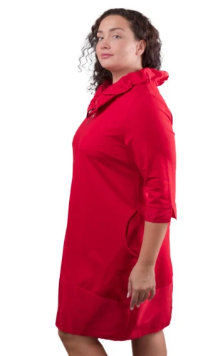 Платье женское комбинированное 252499 фото 2