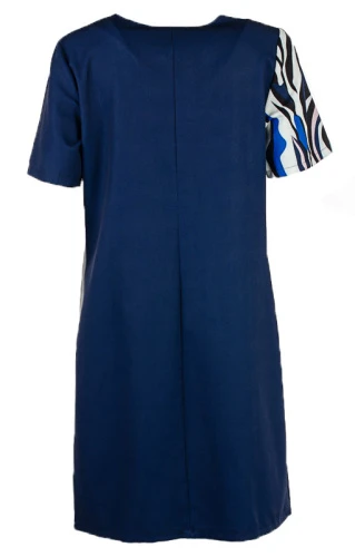 Платье женское прямое с коротким рукавом 251242 фото 3