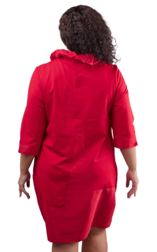 Платье женское комбинированное 252499 фото 3