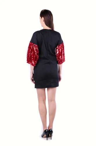 Платье женское рукав фонарь 4039 фото 2