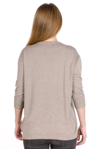 Джемпер женский с принтом 4886 фото 2