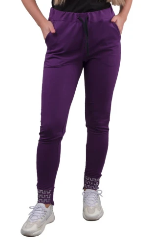 Брюки женские со стразами 252594