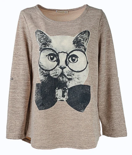 Джемпер женский с принтом 250634