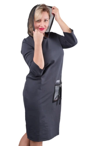 Платье женское с капюшоном 252738 фото 2