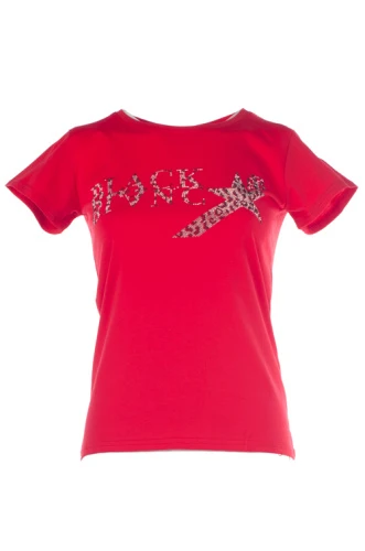 Футболка женская со стразами 2297549