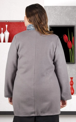 Пальто женское на молнии 252144 фото 3