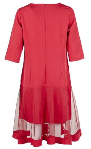 Платье женское с оборкой 250102 фото 2