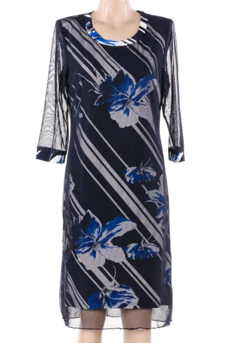 Платье женское с сеточкой 6115