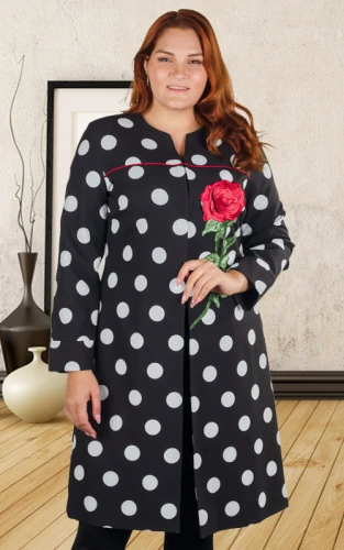 Кардиган женский в горох 252191