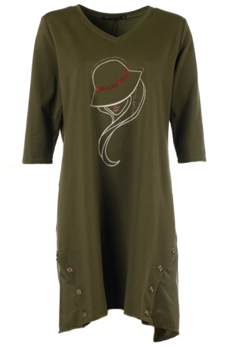 Платье женское со стразами 248202