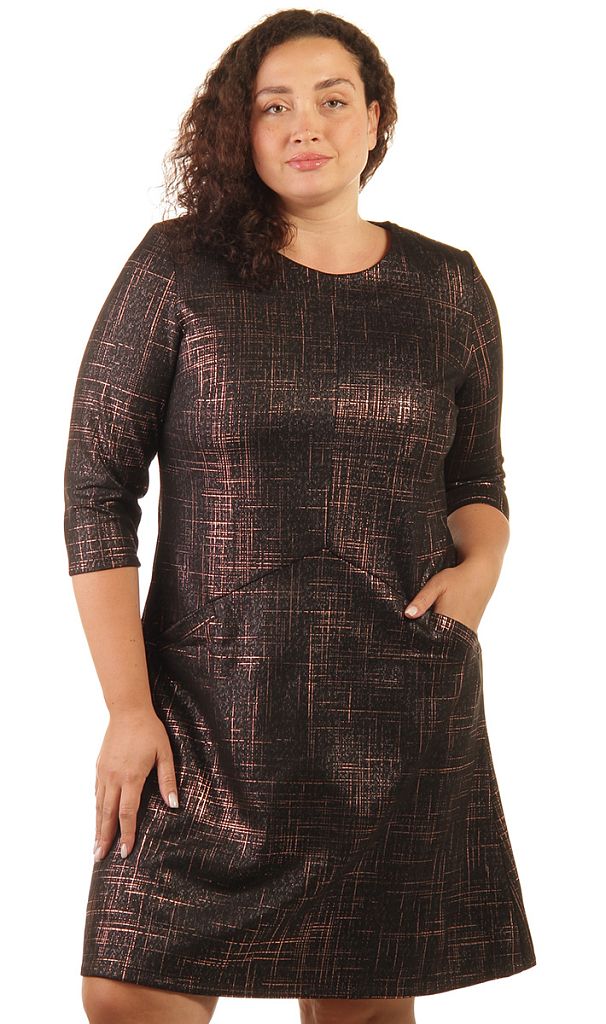Платье женское трапеция 253513