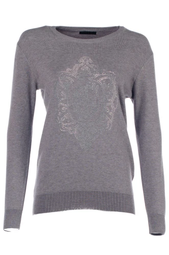 Джемпер женский со стразами 2300550