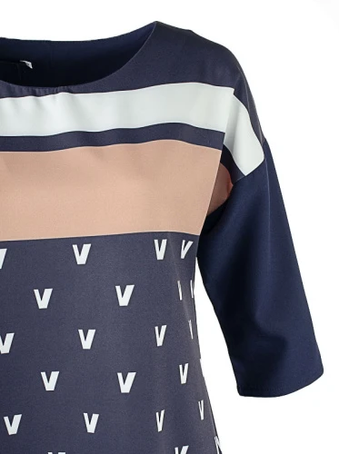 Платье женское рукав 3/4 250922 фото 3