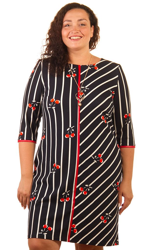 Платье женское рукав 3/4 253347