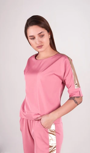 Костюм женский брючный с лампасами 252953 фото 2