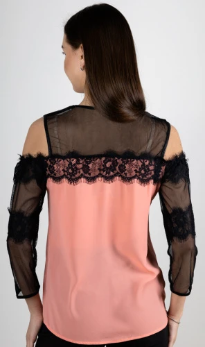 Блузка женская с кружевом 253020 фото 3