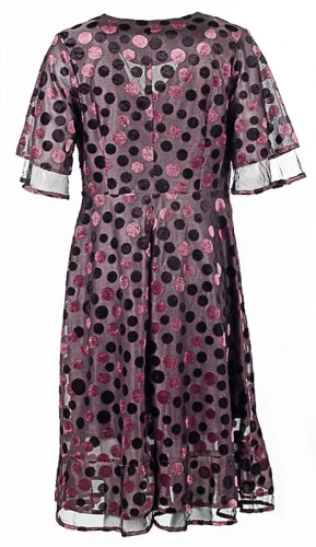 Платье женское в горох 250109 фото 2