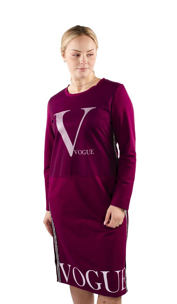 Платье женское с принтом 250556