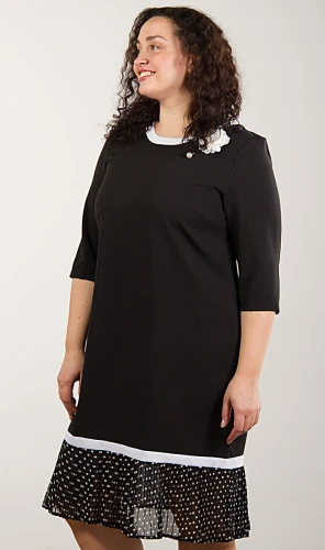 Платье женское с плиссированной оборкой 253075 фото 2