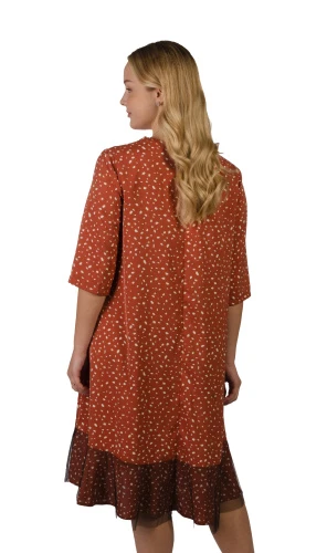 Платье женское с оборкой 253390 фото 5