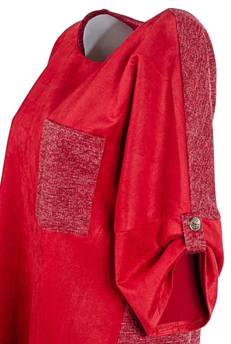 Платье женское комбинированное 250349 фото 2