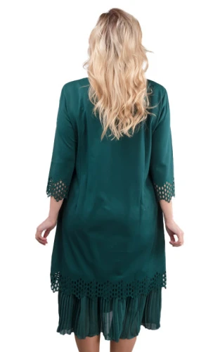 Платье женское с плиссированной оборкой 252792 фото 3