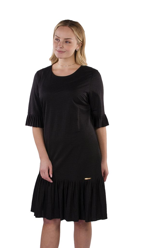 Платье женское с оборкой 253536