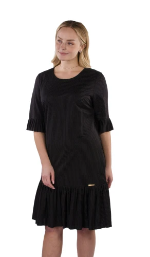 Платье женское с оборкой 253536