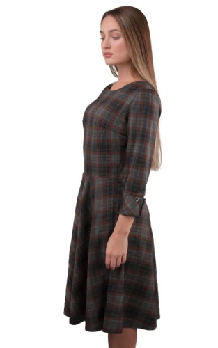 Платье женское в клетку 252509 фото 2