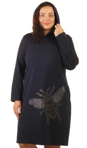 Платье женское с капюшоном 253475 фото 4